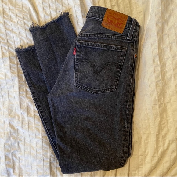 Levi's Denim - Levi’s Vintage Black Distressed Skinny Jeans